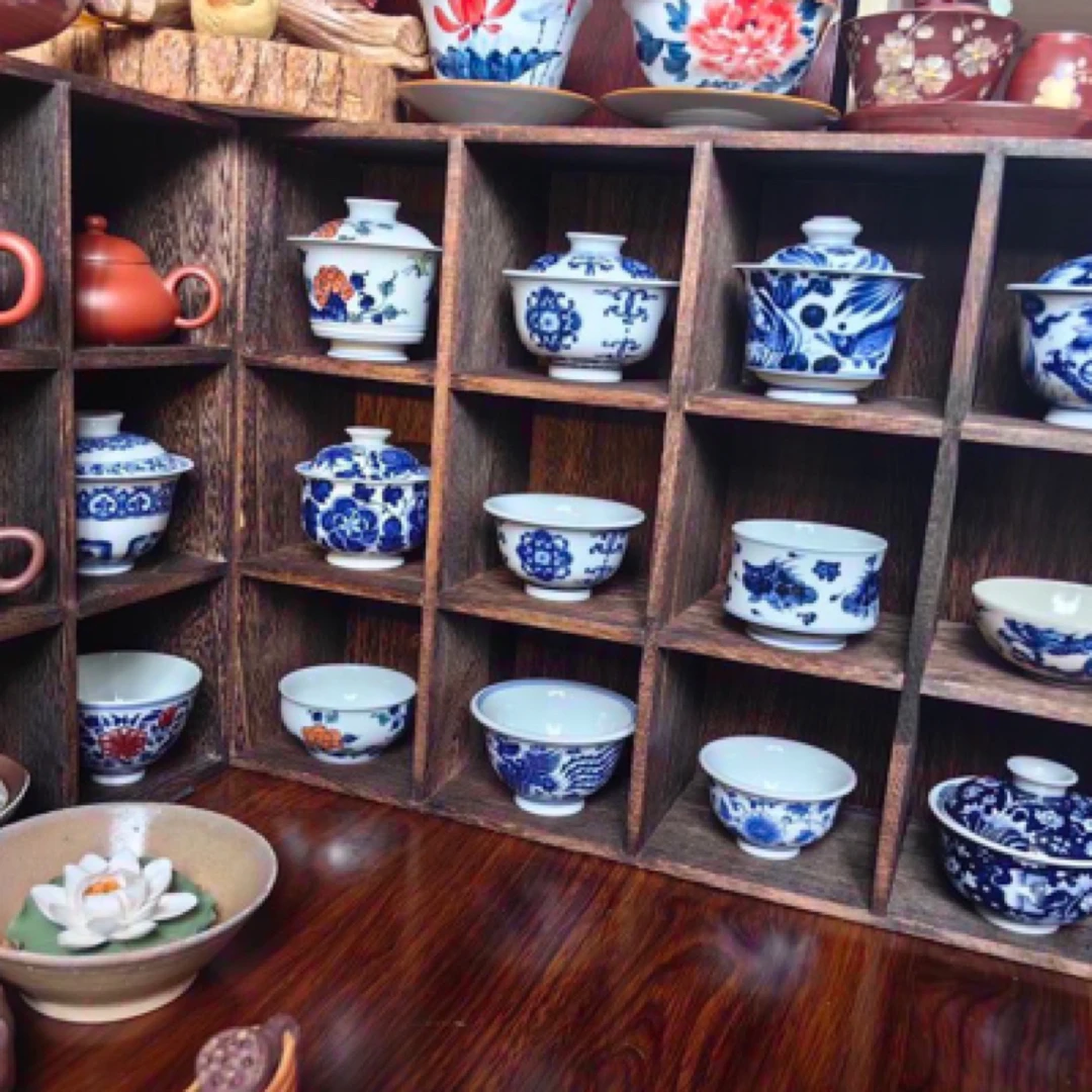 （商品代拍链接，勿乱下单）微瑕景德镇陶瓷手工手绘