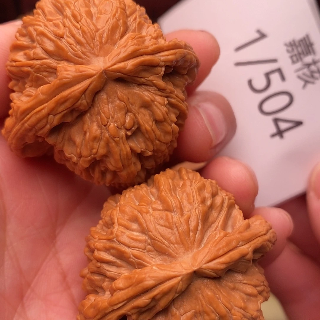 把件文玩核桃42白狮子