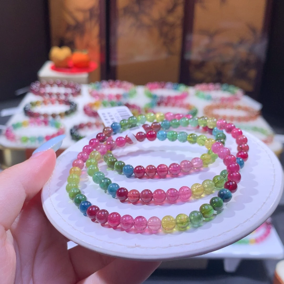 未镶嵌手链碧玺碧玺