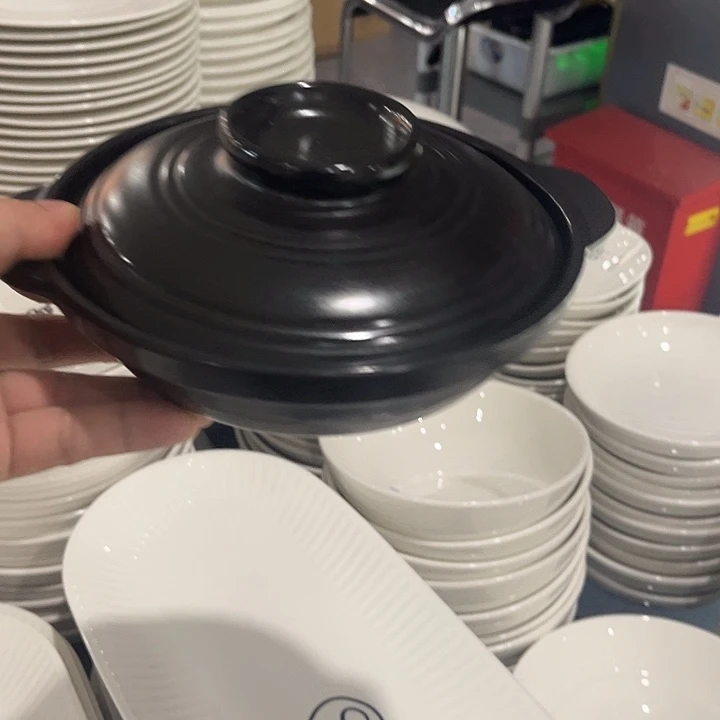 7.5黑色砂锅黑色砂锅