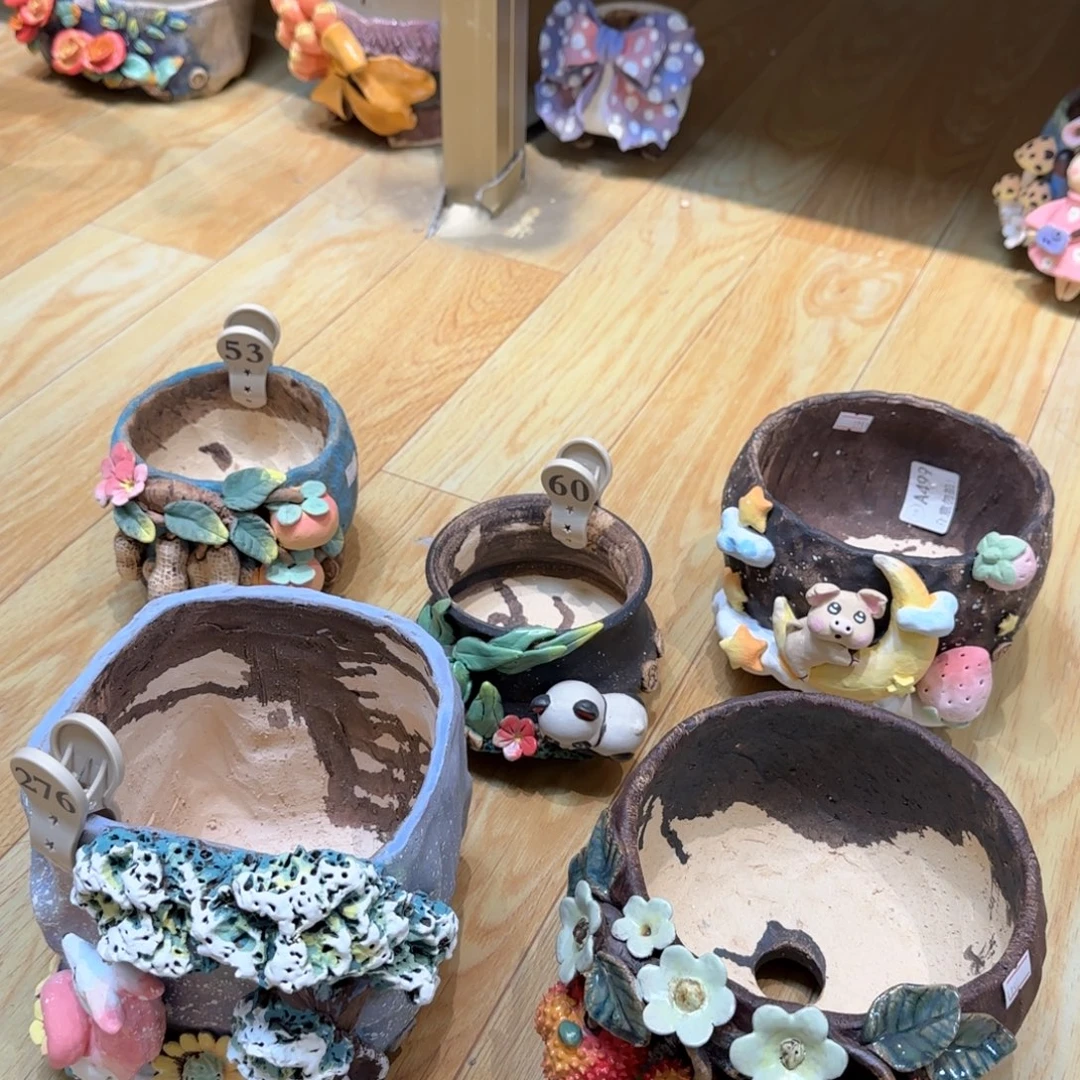 三***祥五个盆【闪购】多肉花盆