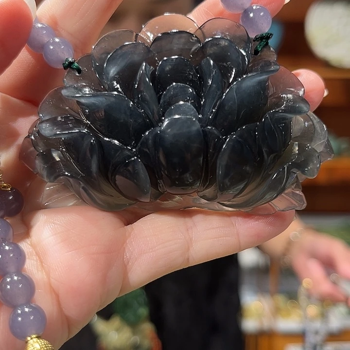 未镶嵌岫玉毛衣链