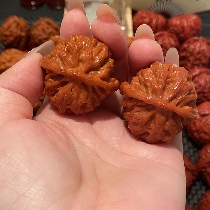 吊坠文玩核桃39苹果园0295