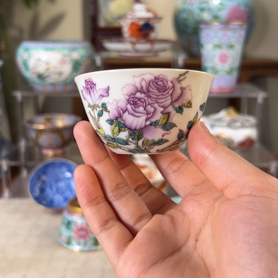 纯手工手绘 高端茶器