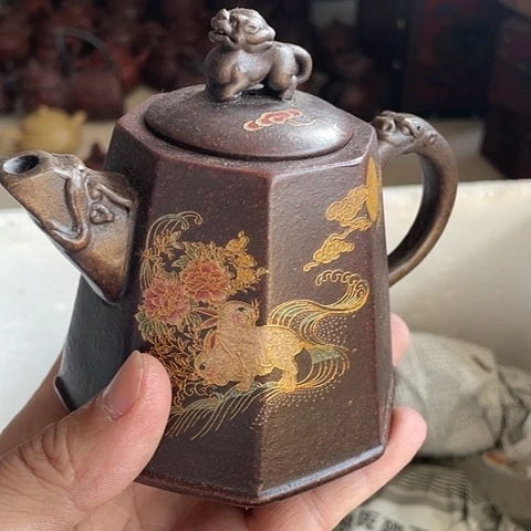 茶壶紫砂紫砂壶大家都知道喜欢紫砂