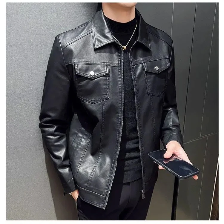 【直播间专属链接】男款真皮皮衣/默认微瑕/尾货/【私拍发手套】