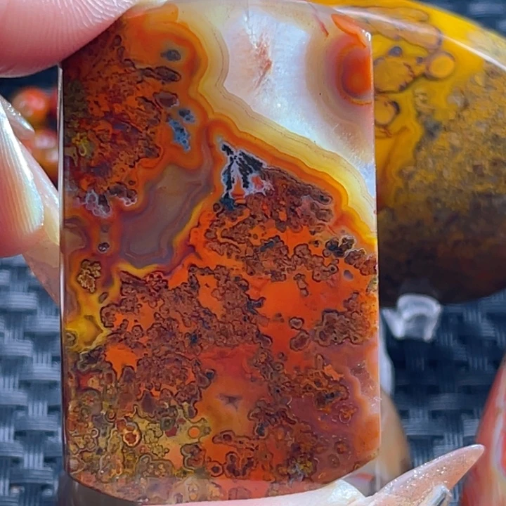 【闪购商品】玛瑙/玉髓天然玛瑙未镶嵌橙**羊