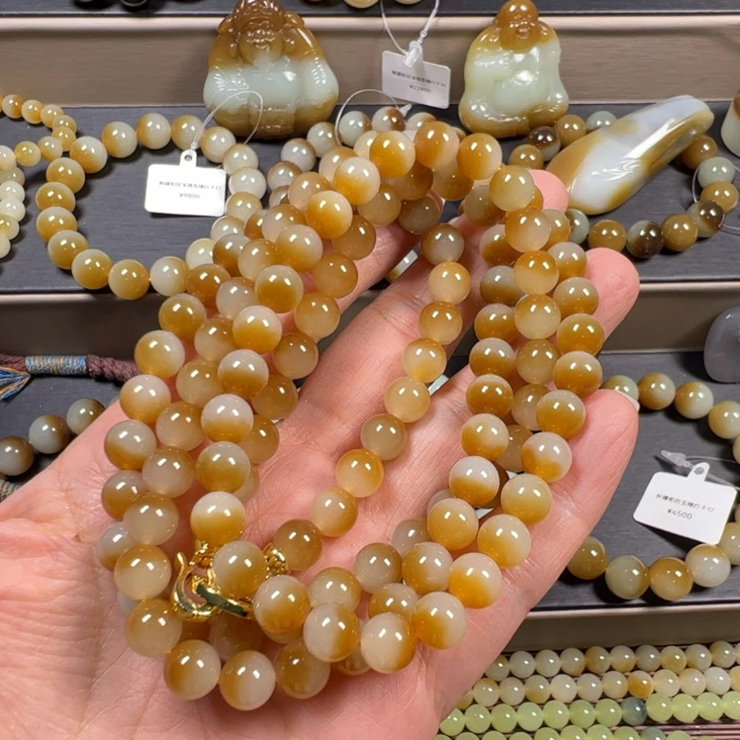 晴***1和田玉未镶嵌手链