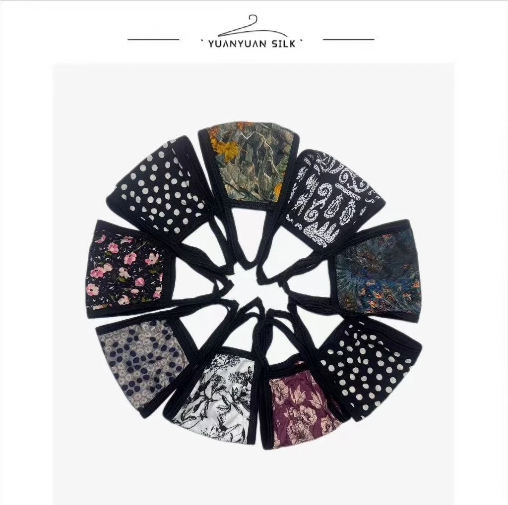 清仓 100%桑蚕丝/亲肤透气/温润护肤/防晒防尘/时尚印花/口罩o28