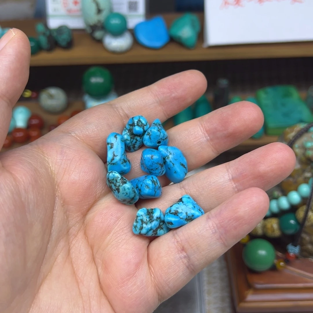 湖北十堰绿松随型单颗