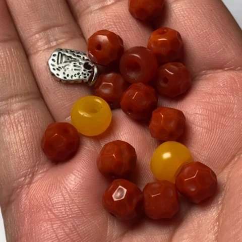 缤***缤玛瑙/玉髓未镶嵌珠子