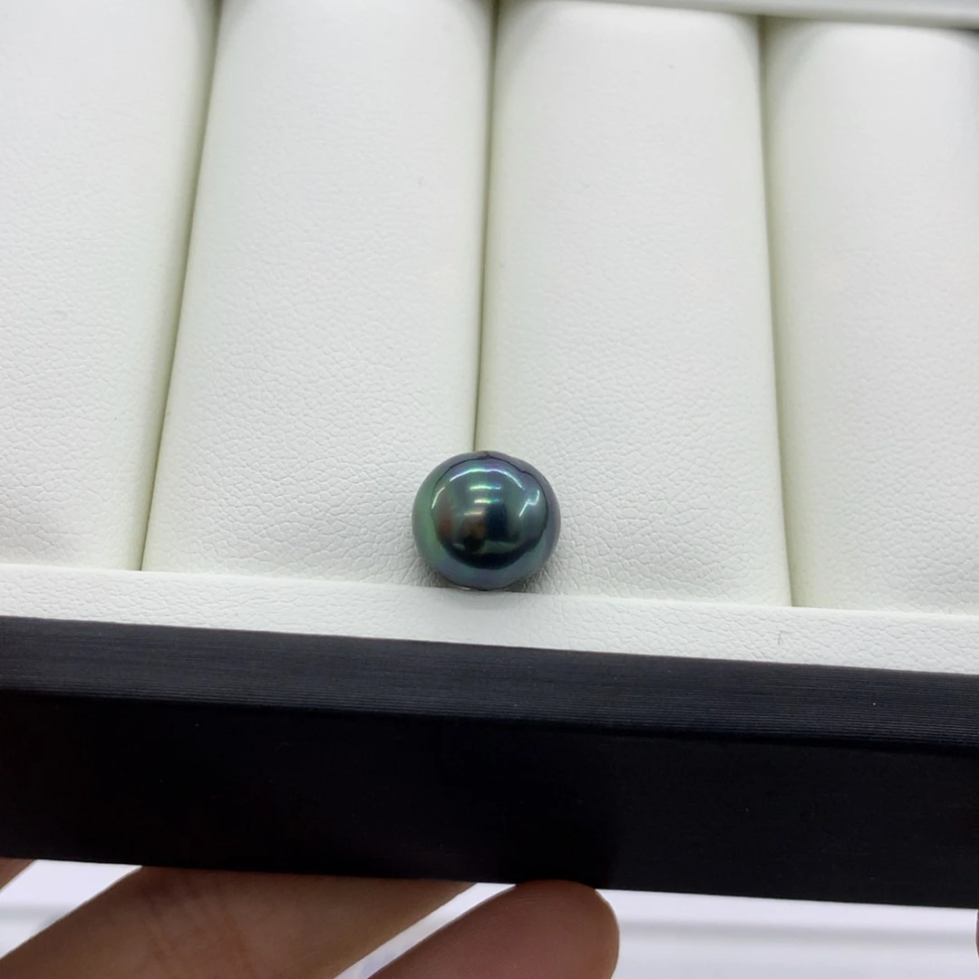 裸珠海水珍珠重**发天然大溪地裸珠定制