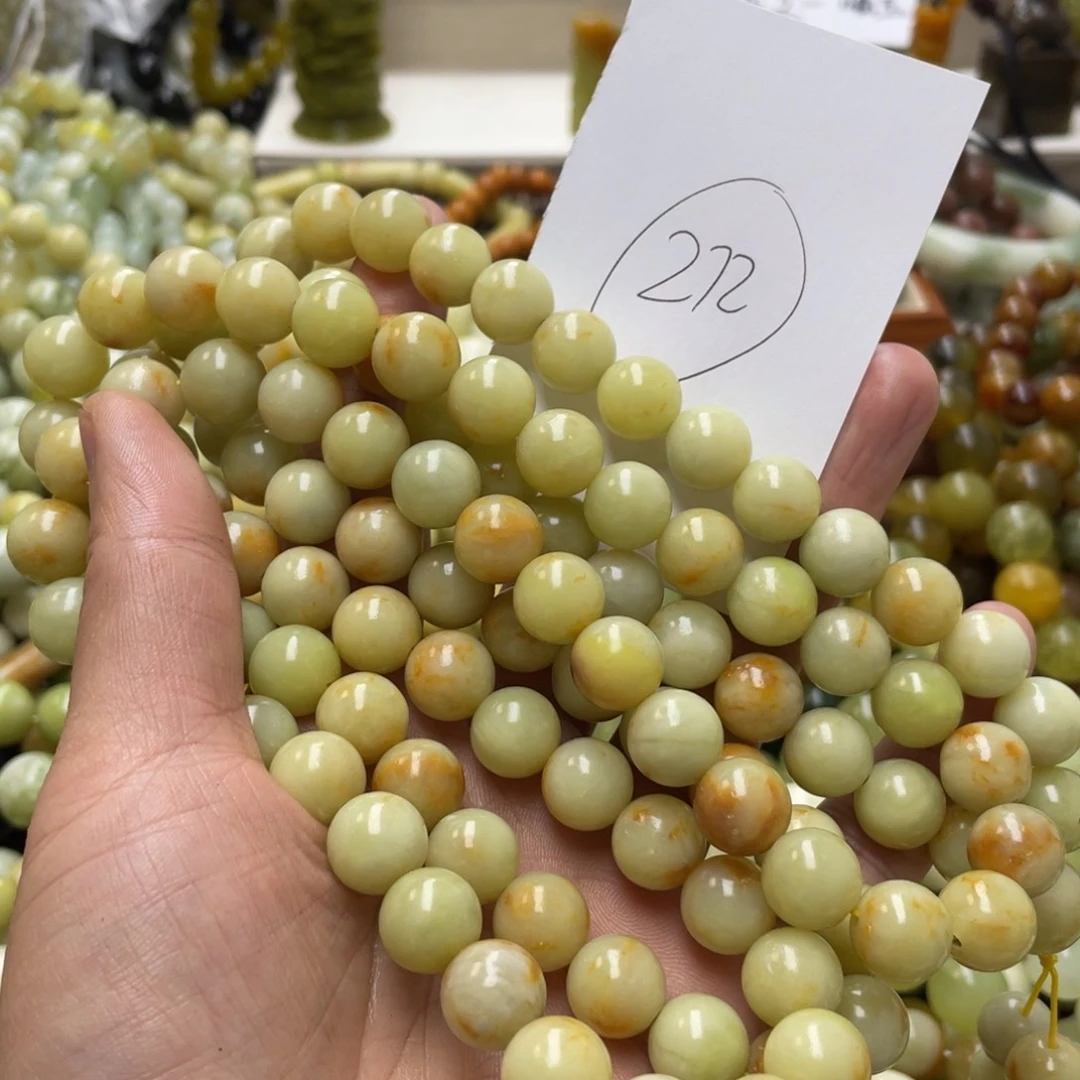 蛇纹石玉手链未镶嵌