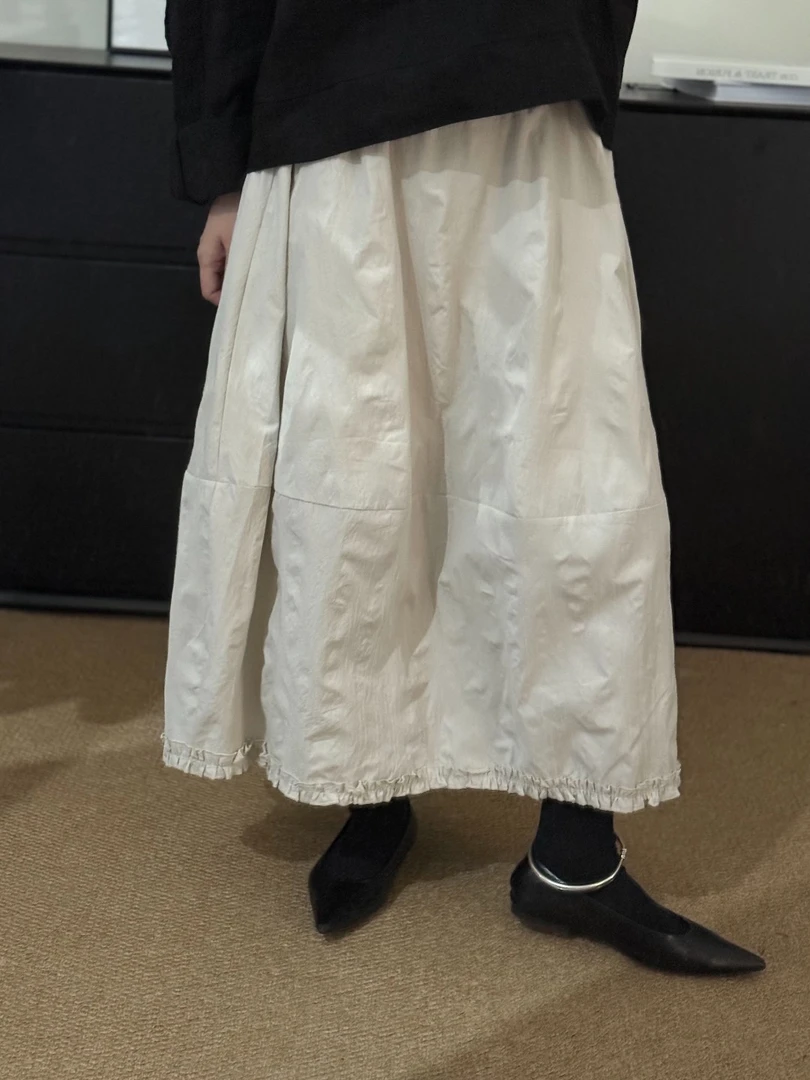 【Z Z.H】6219定制款松紧腰净版花边半身裙百搭