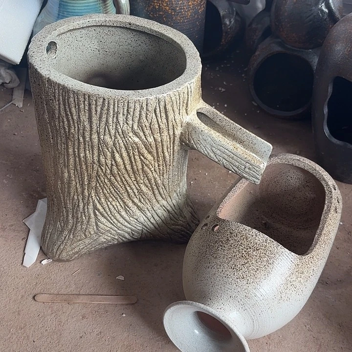 粗陶微瑕20/27，14/26/14进水口2.5厘米