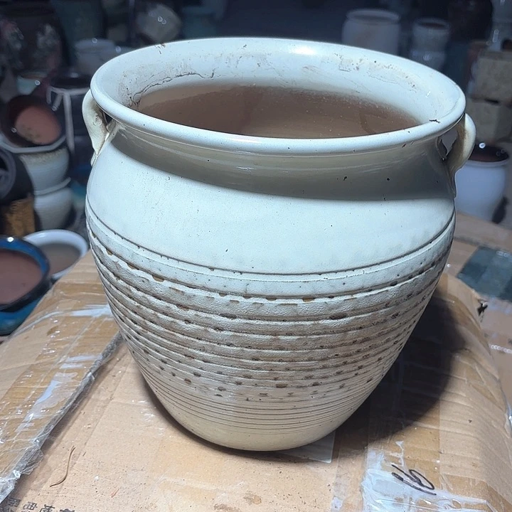 紫砂茶碗复古泡泡口径24高度26