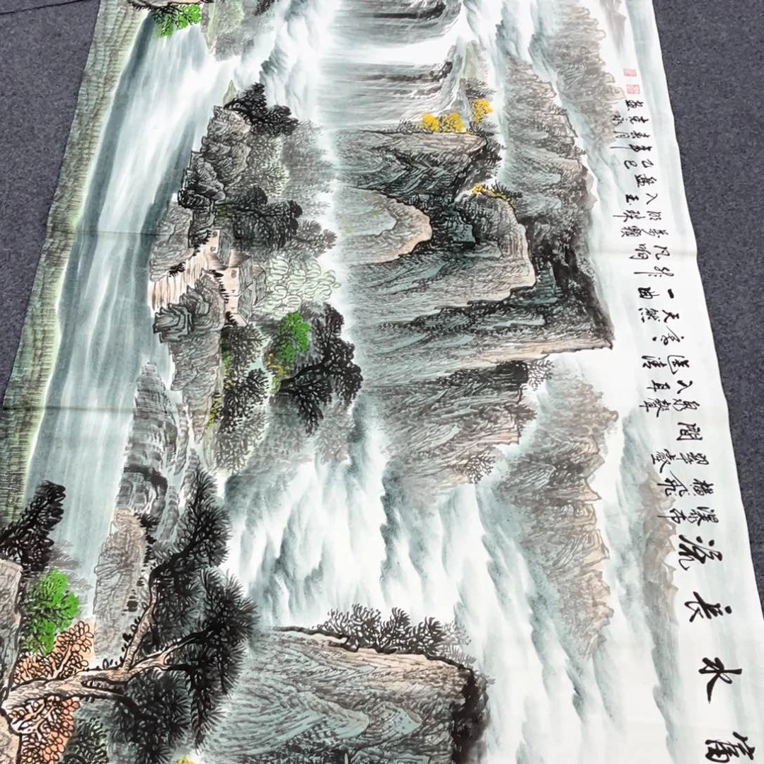 国画国画作品老师手绘