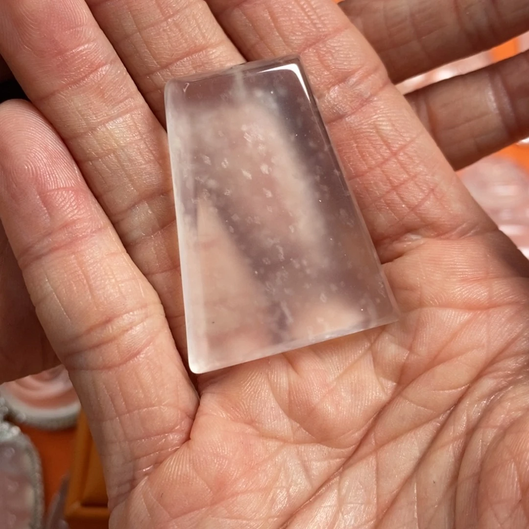 石英质玉无事牌未镶嵌暗*