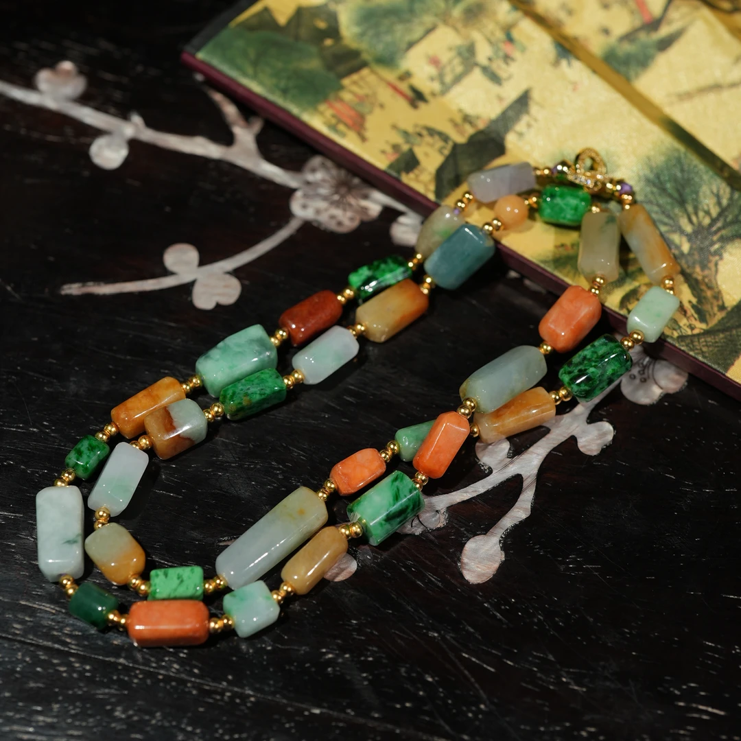 12.30香港王老板-翡翠A货项链3y230