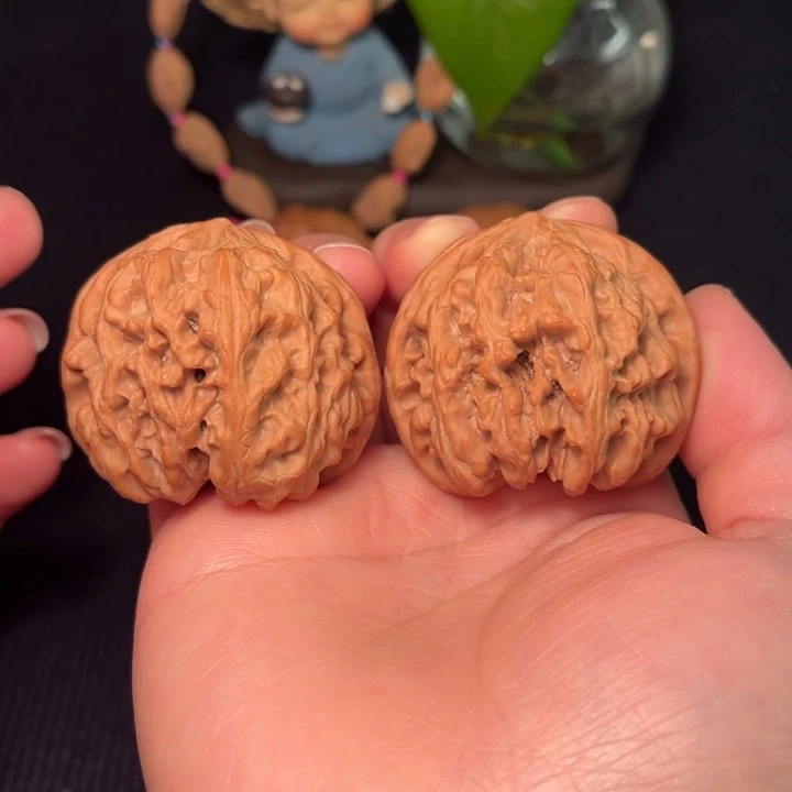 文玩核桃把件野牛44