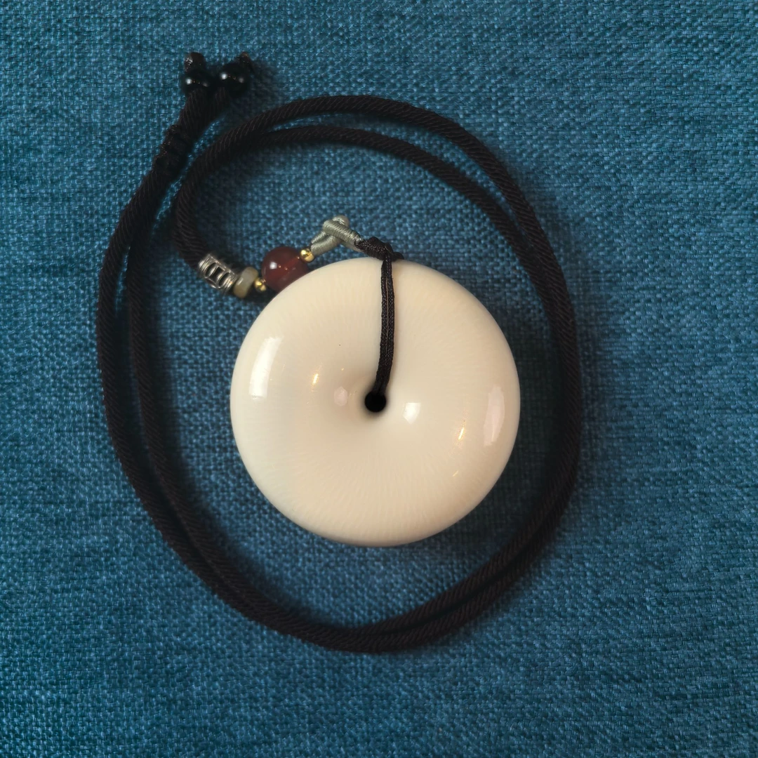 面包圈平安扣吊坠挂件手把件（配绳）