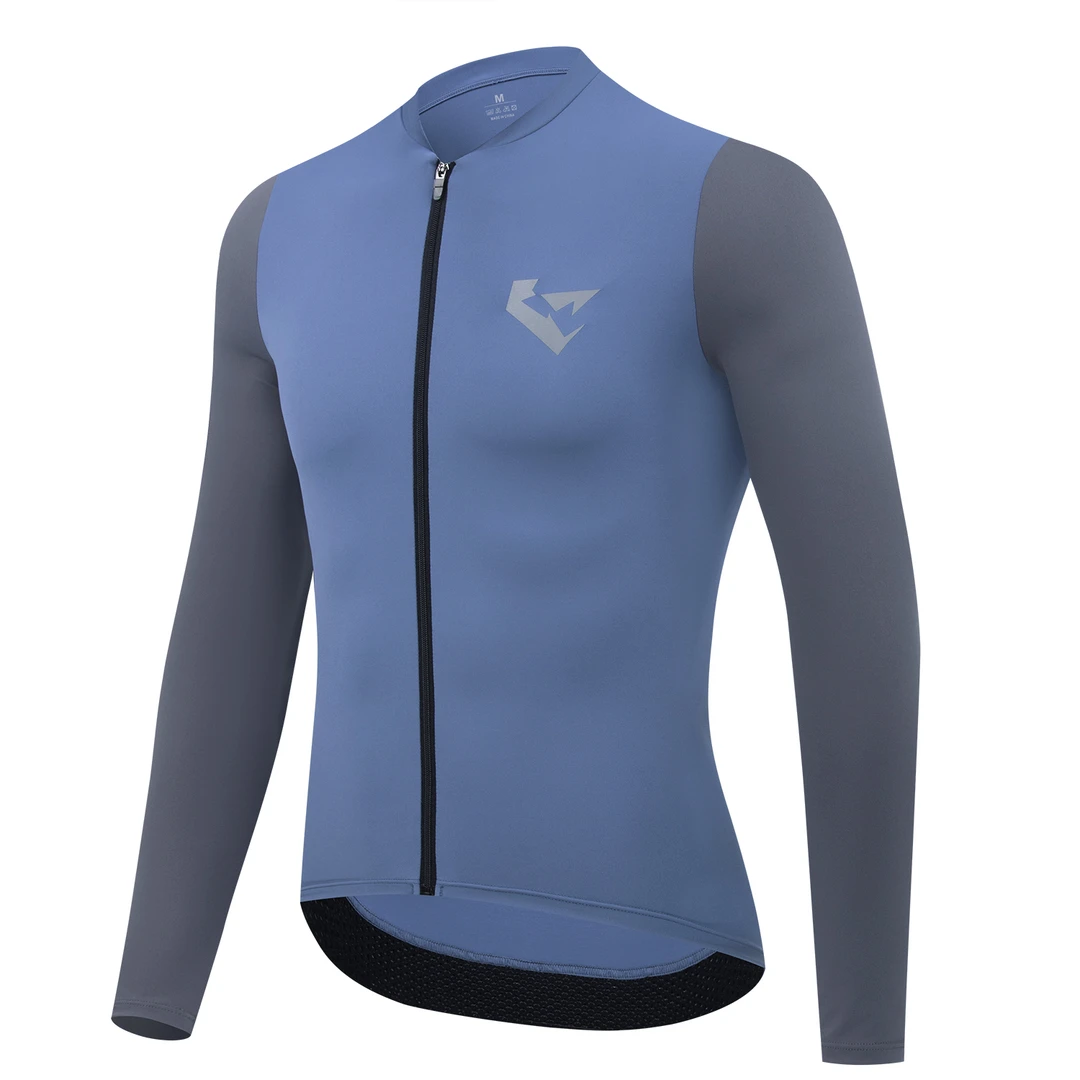 【竞技版骑行长袖】锦纶防晒冰丝面料骑行服长袖上衣防晒速干骑行服