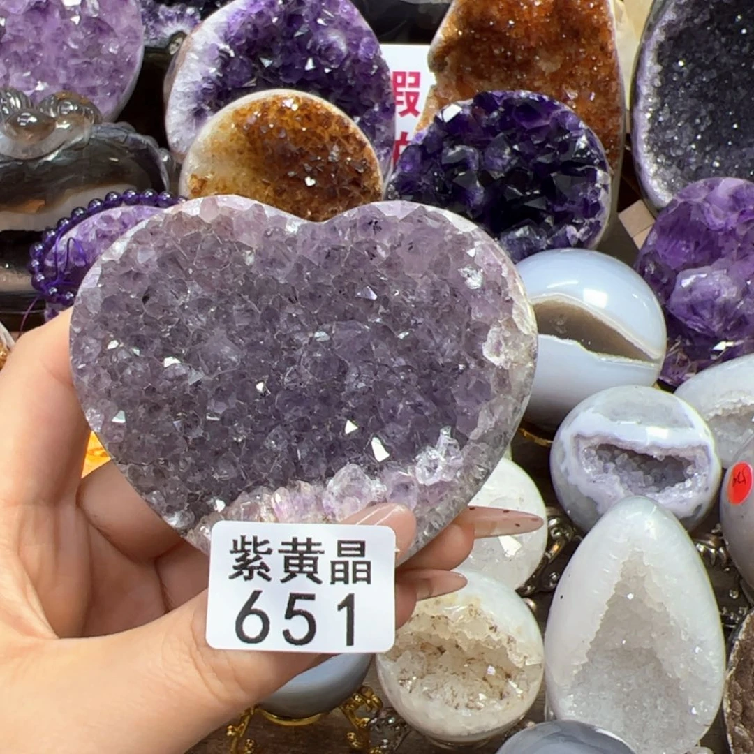 未镶嵌珠宝半成品水晶651