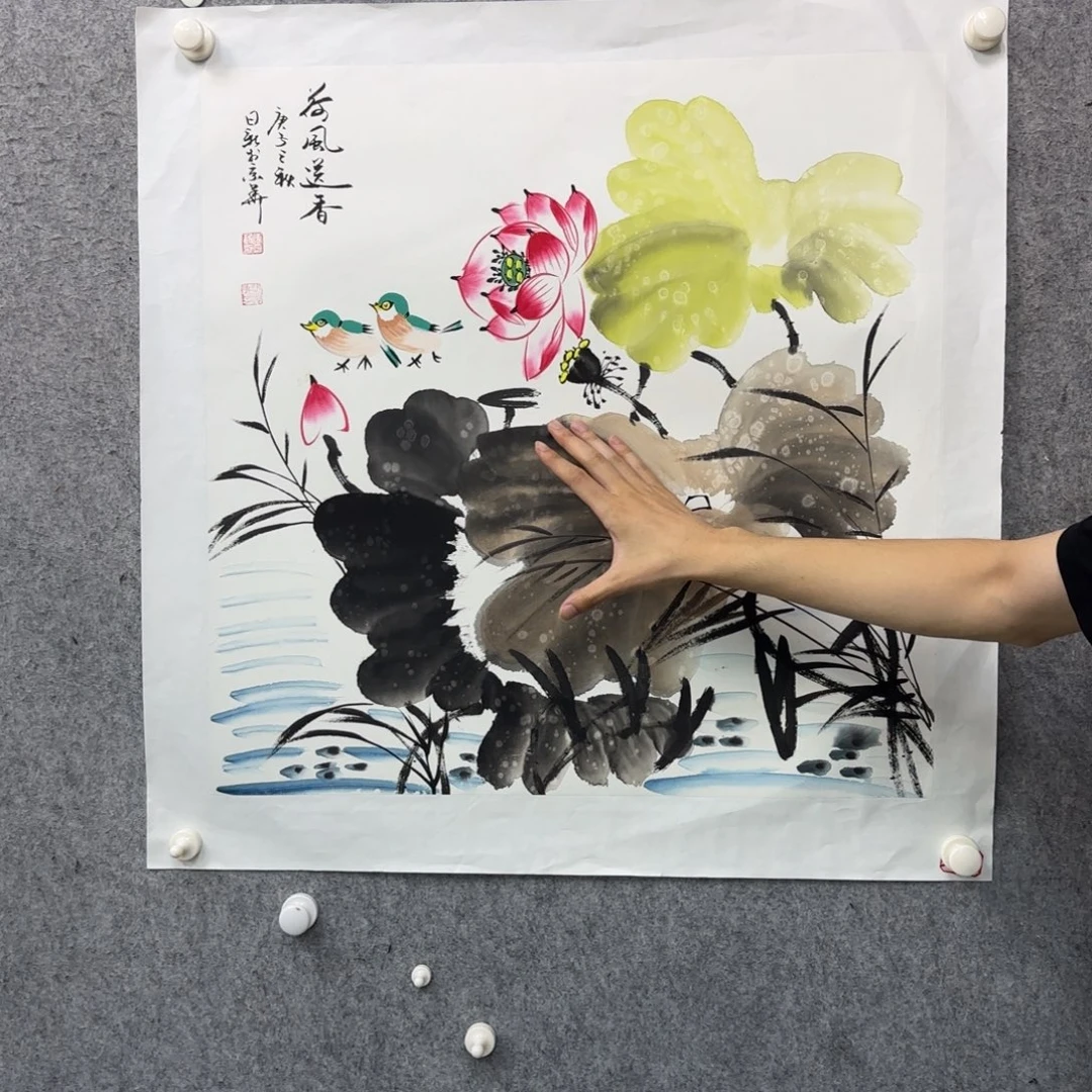 书法书法作品多次参加