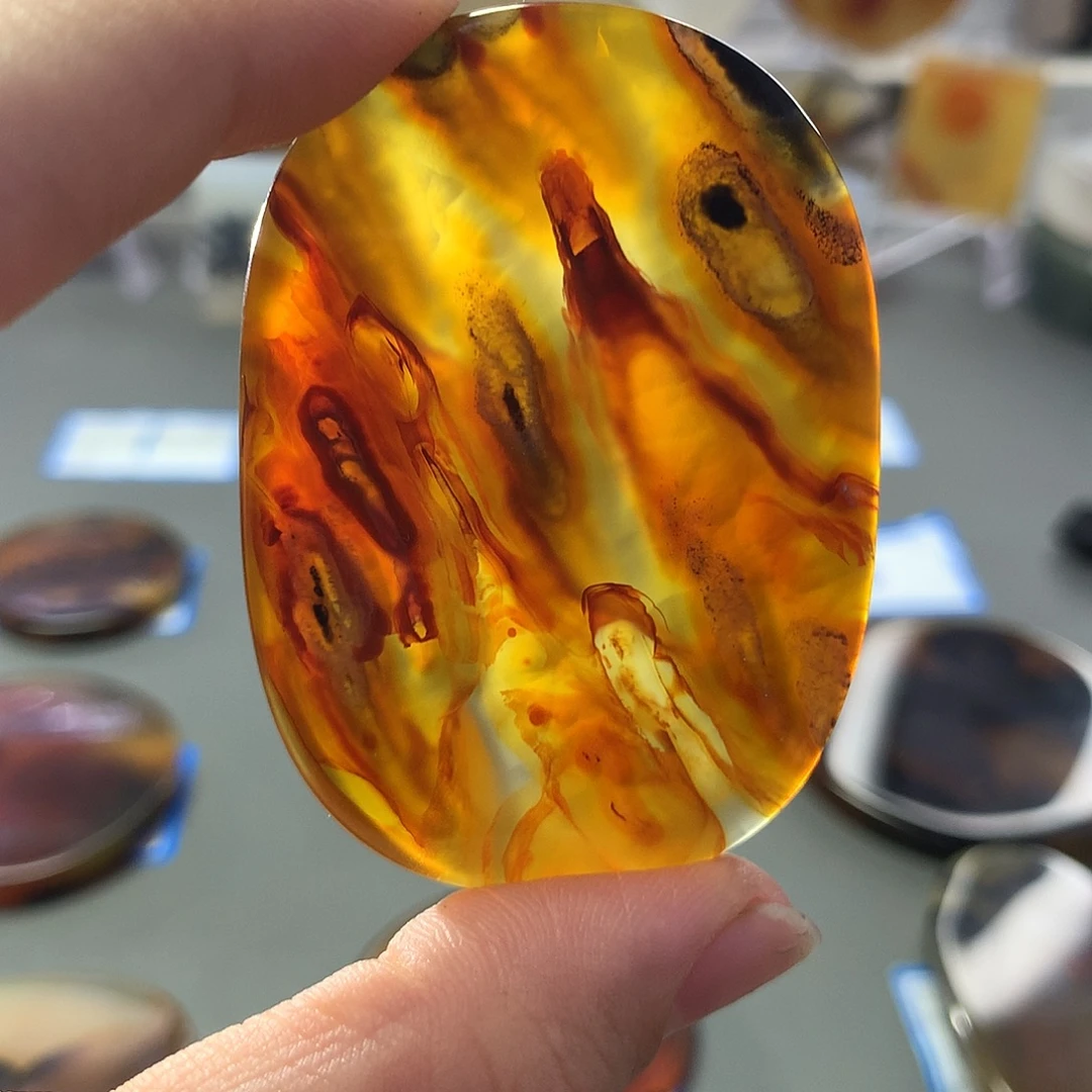 玛瑙/玉髓未镶嵌颈饰