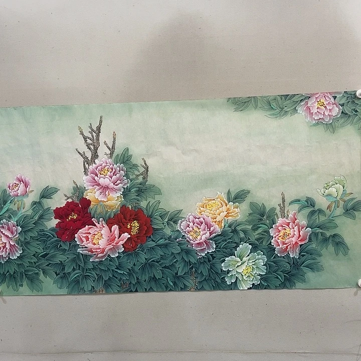 国画工笔画作品任海鲜画