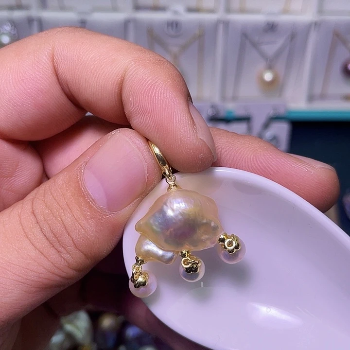 颈饰淡水珍珠合金59