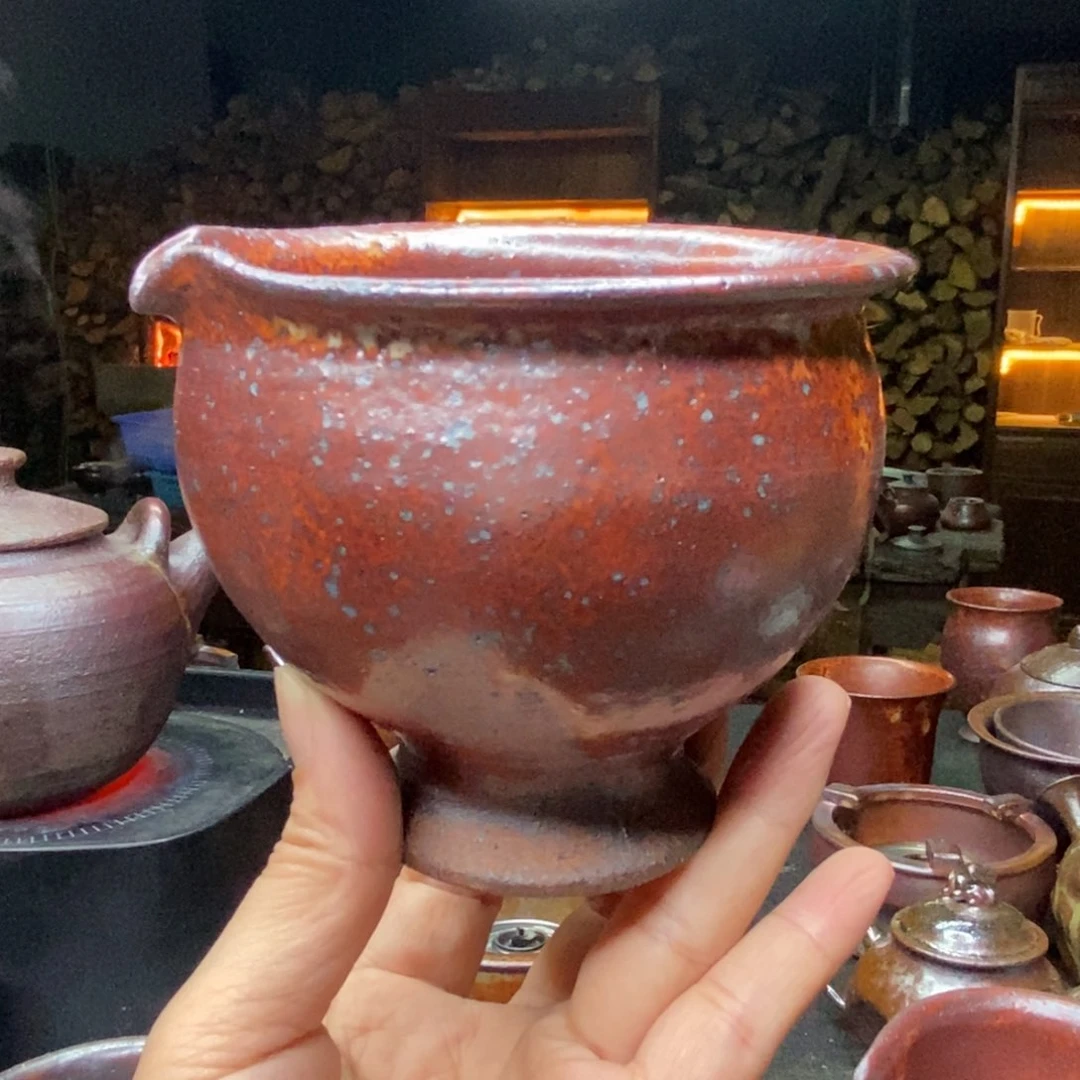 紫砂柴烧紫砂茶器