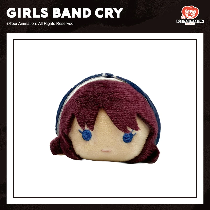 东映动画 Girls Band Cry 掌心毛绒玩偶 趴趴公仔 日本进口礼物