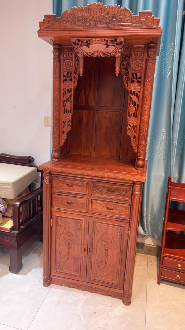 特价刺猬紫檀佛龛供桌红木家具