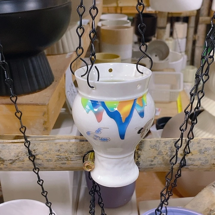 紫砂花盆早6:30放漏福利花盆有孔