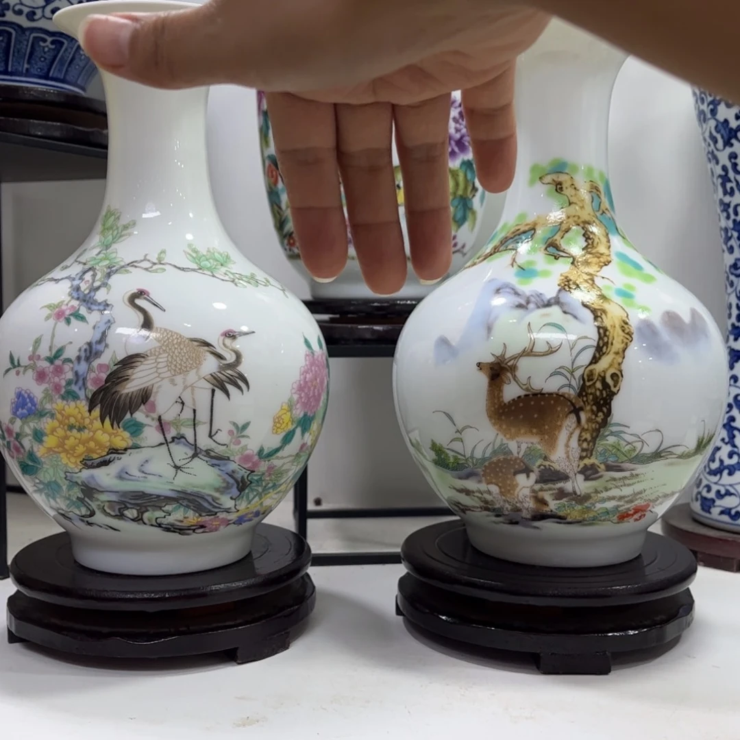 景德镇陶瓷花瓶摆件