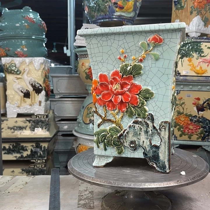 红陶蜗****美岭南100,000花盆