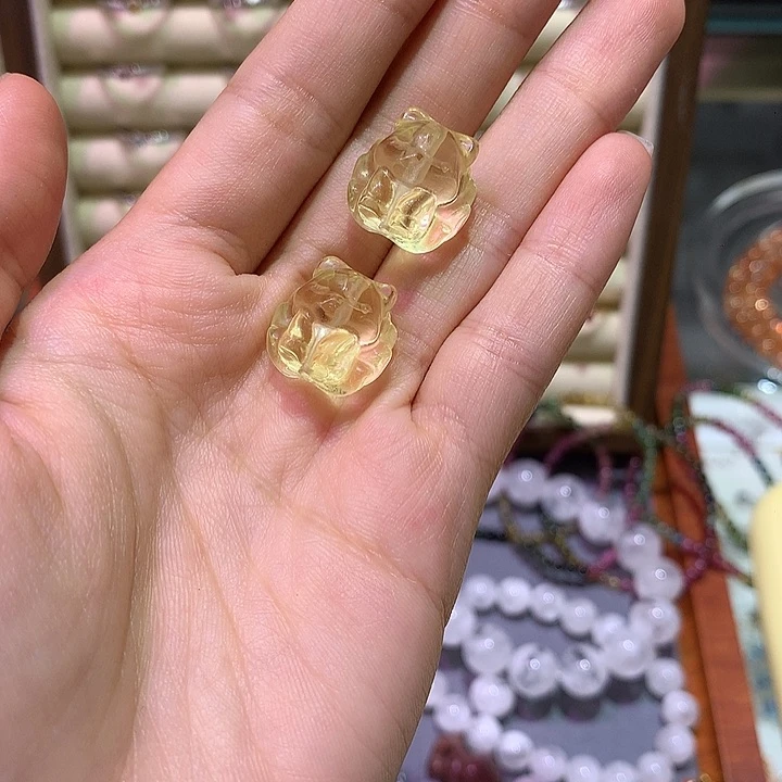 水晶手串银S925镶嵌任选2个