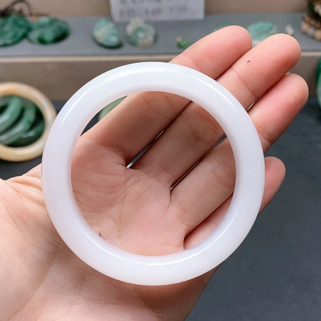 【闪购商品】石英质玉手镯未镶嵌用****7