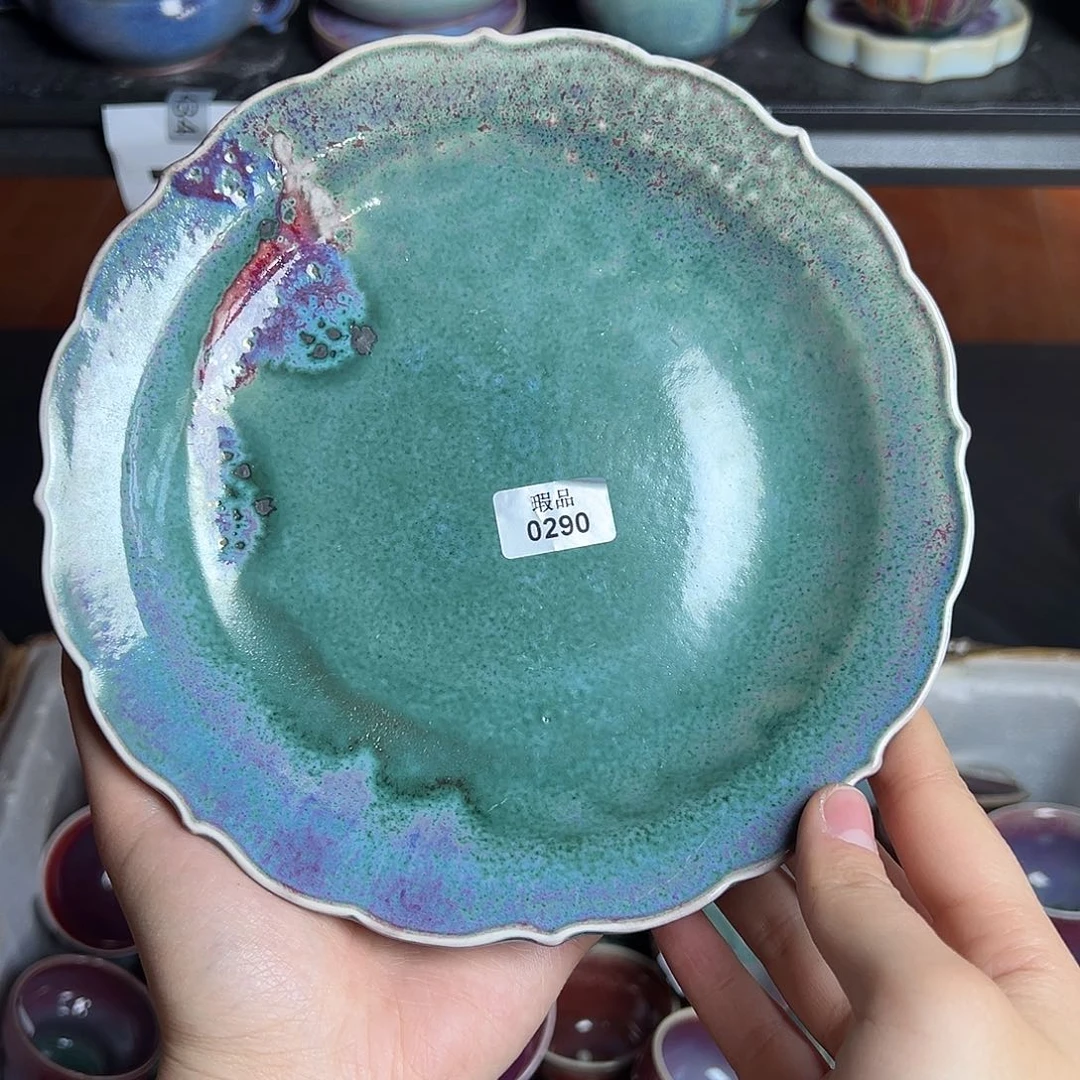 摆件陶窑口自销原矿钧瓷