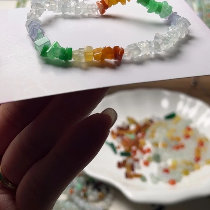 未镶嵌手串翡翠翡翠