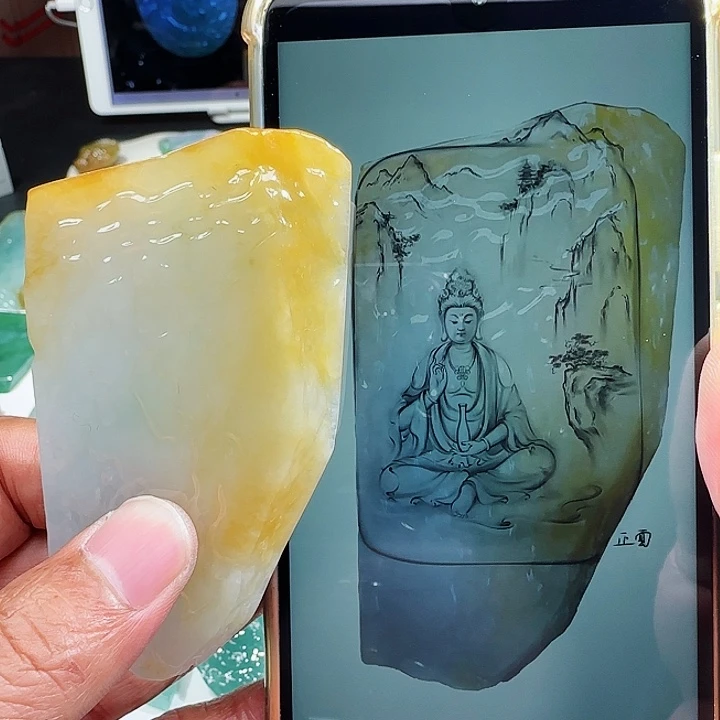 定制翡翠未镶嵌翡翠首饰