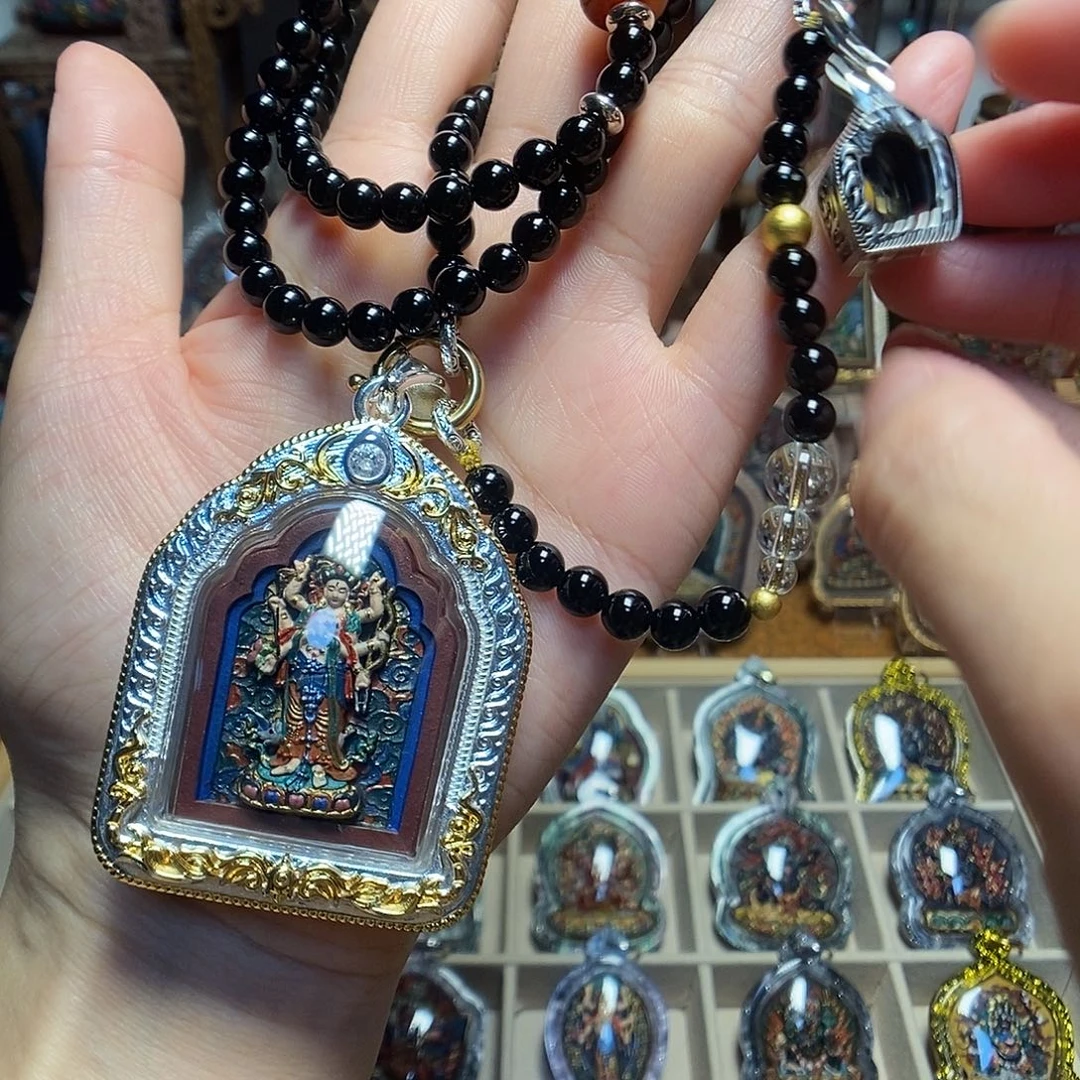 泥塑桀***J摩利支天天花板+链