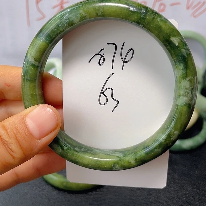合金蛇纹石玉手镯