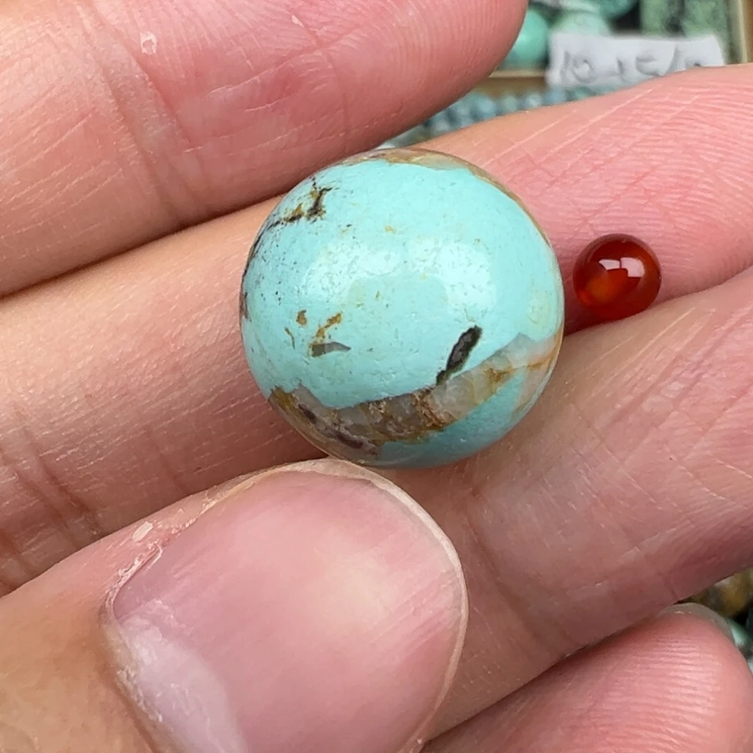 南红玛瑙配饰未镶嵌卡14.9