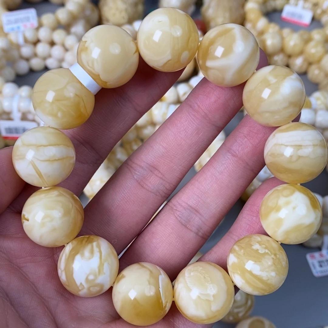 未镶嵌琥珀珠宝奇石18mm➕ 47.1g