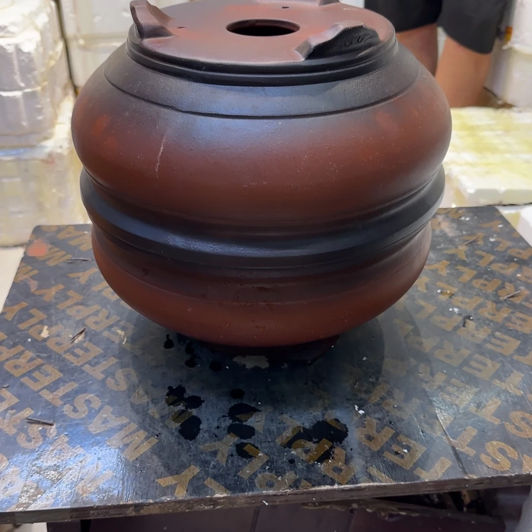 紫砂花盆口径25.11口径