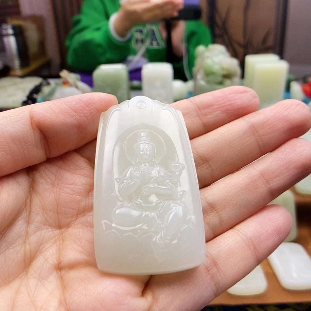 颈饰未镶嵌和田玉用****3