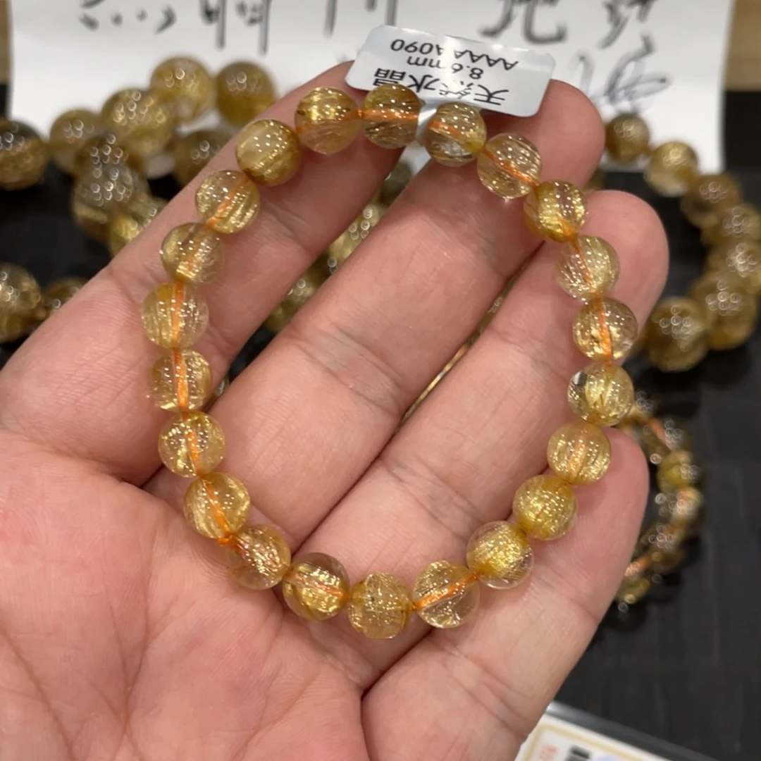 水晶手链未镶嵌d11钛晶