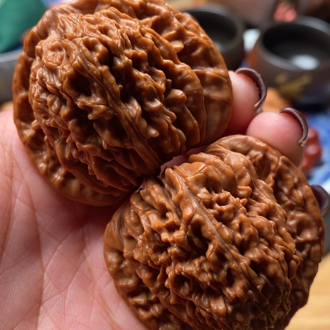 把件文玩核桃46尺全品篓子